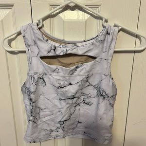 Buff bunny crop top